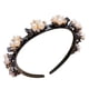 thumbnail image 2 of Accesorios para el cabello de la horquilla rota de la banda del pelo de la banda del pelo del Rhinestone de la perla Wmkox8yii  fajkfhkj4930, 2 of 2