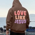 thumbnail image 1 of WILLBEST Sudaderas para Hombre Sudaderas con Capucha y Sudaderas para Hombre Sudadera con Capucha Informal Holgada con Estampado De Letras para Uso Diario Otoño Invierno XXXGrande, 1 of 3