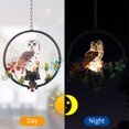 thumbnail image 5 of Luz De Noche De Búho Con Energía Solar, Luz Colgante De Jardín Con Forma De Animal De Resina Única, Luz De Paisaje Al Aire Libre Para Patio, Patio, Camino seitruly HA024555-02, 5 of 5