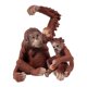thumbnail image 5 of 2 piezas modelo de Gibbon juguete en miniatura estatuilla decoración para hogar CUTICAT Juguete cognitivo para niños, 5 of 8
