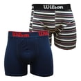 thumbnail image 1 of Bóxer Wilson para Hombre, Multicolor 2 Piezas Talla CH, 1 of 4