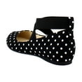 thumbnail image 3 of Jessica Simpson Mandayss Women's Flats Black/White Polka Dot Print Size 9 M, 3 of 8