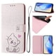 thumbnail image 4 of For iPhone 15 Case Pattern Printing Wallet Phone Cover with Strap - Cute Cat, 4 of 5
