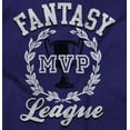 thumbnail image 2 of Fantasy MVP League Sports Fanatic Womens Fitted Plus Size Graphic Tee Brisco Brands 2X, 2 of 5
