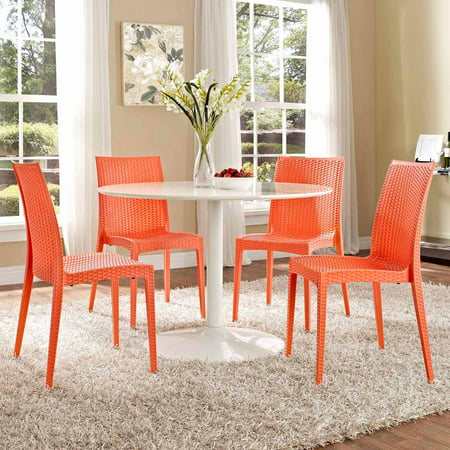 Modway Intrepid Contemporary Dining Side Chair, Multiple Colors