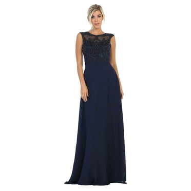 Elegant Lace Chiffon Dress