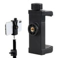 thumbnail image 2 of Mulaxen Phone Clip for Tripod ,Tripod Mount Holder Tilt Made for Phones and Tablets, Compatible with Standard Tripods, 2 of 9