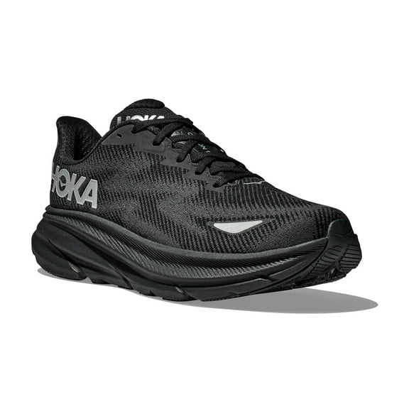 Hoka Women's Clifton 9 GTX Sneaker, Black/Black 1, 8