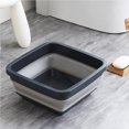 thumbnail image 3 of Lavabo Plegable Portátil Retráctil Para El Hogar, Pie De Espuma Para Lavar, Portátil, Grueso, Para Viajes, Al Aire Libre, Para Lavandería De Coche Inevent HA023200-00, 3 of 7