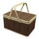 thumbnail image 5 of Contenedor De Cesta Tejida De Bambú Con Asa Plegable Para Frutas, Pan De Pastel, 5 of 9