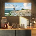 thumbnail image 1 of Vue Tour sur Colline Panorama - Impression sur Toile Paysage, 1 of 3