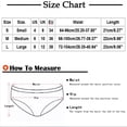 thumbnail image 2 of HUPOM Pregnancy Underwear For Women Underwear Thong Casual Tie Comfort Waist Black L, 2 of 6