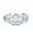 Silver, variant on Cubic Zirconia Size-5 Two Piece Art Deco Wedding Ring Marquise 925 Sterling Silver