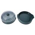 thumbnail image 3 of 1 unid alimento vaporizador cocina microondas horno vaporera contenedor de comida utensilios de cocina, 3 of 4