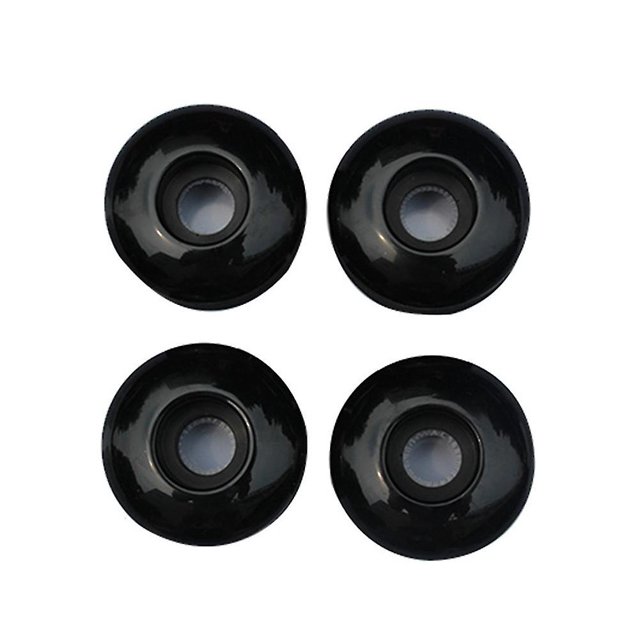 Ruedas para Monopatín YONGSHENG 100a resistentes al desgaste 55x32 mm negro