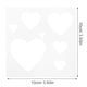 thumbnail image 2 of unbranded 30Ud Stencils Reutilizables De Corazones Para Pintura En Papel Tela Madera Y, 2 of 8