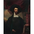 thumbnail image 2 of Frederick Benjamin Barlin 20x24 Black Ornate Framed Double Matted Museum Art Print Titled: Rabbi Solomon Hirschel (1802), 2 of 5
