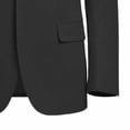 thumbnail image 6 of IROINNID Mens Lightweight Blazer Notch Lapel Single Button Business Casual Jacket Long Sleeve Solid Color Coat with Flap Pockets for Spring Fall Wear, 6 of 6