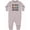 AC-Heather Grey, variant on My Uncle Still Plays with Trains Baby Fleece Romper