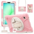 thumbnail image 1 of Funda para Samsung Galaxy Tab A11 de 8,7 pulgadas (2025) y Galaxy Tab A9 de 8,7 pulgadas (2023),funda protectora infantil a prueba de golpes con portalápices, correa de mano giratoria de 360 ​​grados, 1 of 9
