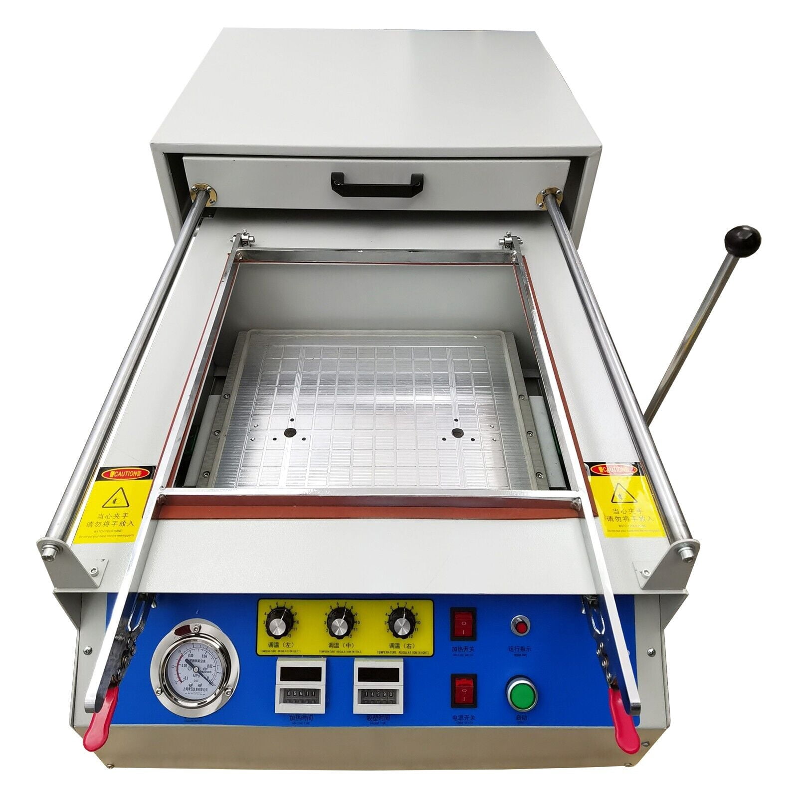 Small Bench Vacuum Blister Molding Machine Thermoplastic Blister Machine Mask Blister Molding 220V