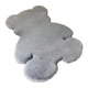 thumbnail image 3 of Bonita alfombra de dormitorio suave con forma de oso, peluda, para habitación de niños, adolescentes y niñas, para sala de estar, color gris, 45 x 60, 3 of 12