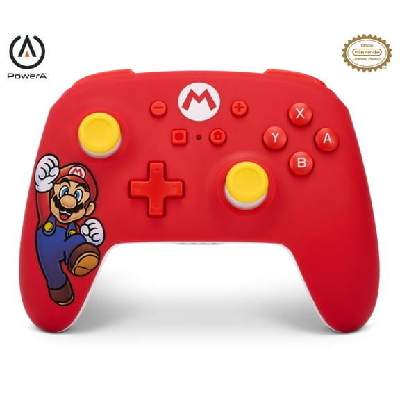 PowerA Wireless Controller, Mario Joy - Nintendo Switch