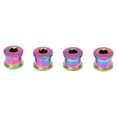 thumbnail image 3 of Chainwheel Disc Screw,  Alloy Bicycle Disc Screw Easy To Install 4Pcs  for Mountain Bikes Gold,Colorful, 3 of 8