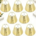 thumbnail image 1 of unbranded 8Ud Ponytail Cuffs Dorados Para Accesorios Llamativos Ideales Para Moda Casual Y Eventos Especiales, 1 of 7