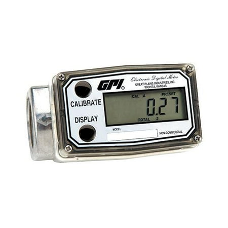 One Ind Graphics - Great Plains Ind 113900-9501 Fuel Meter, 30 to 30-Gal. - Quantity 1