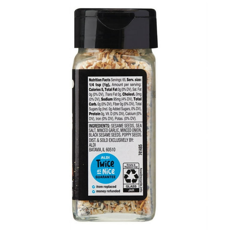 2PK Stonemill Everything Bagel Seasoning, oz