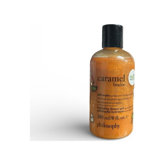 Philosophy Caramel Brûlée Hydrating Shower Gel 8 oz, Daily Body Cleanser