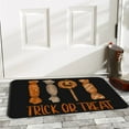 thumbnail image 4 of Trick or Treat Halloween Decorative Doormat 30x17 Inch,Non-Slip and Washable Seasonal Welcome Rugs for Indoor Outdoor, 4 of 5