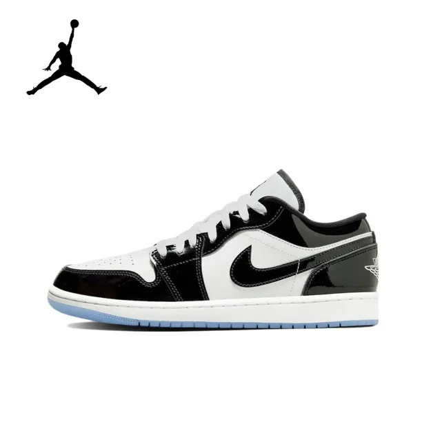 Zapatillas Neck originales para hombre, recién llegadas, Air Jordan 1, zapatillas deportivas bajas, zapatillas transpirables de moda10792