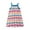 Multicolor, variant on Loopsun Girls Pajamas Dresses, Fashion Girls Summer Sleeveless Round Neck Printed Dress Multicolor 6-7 Years
