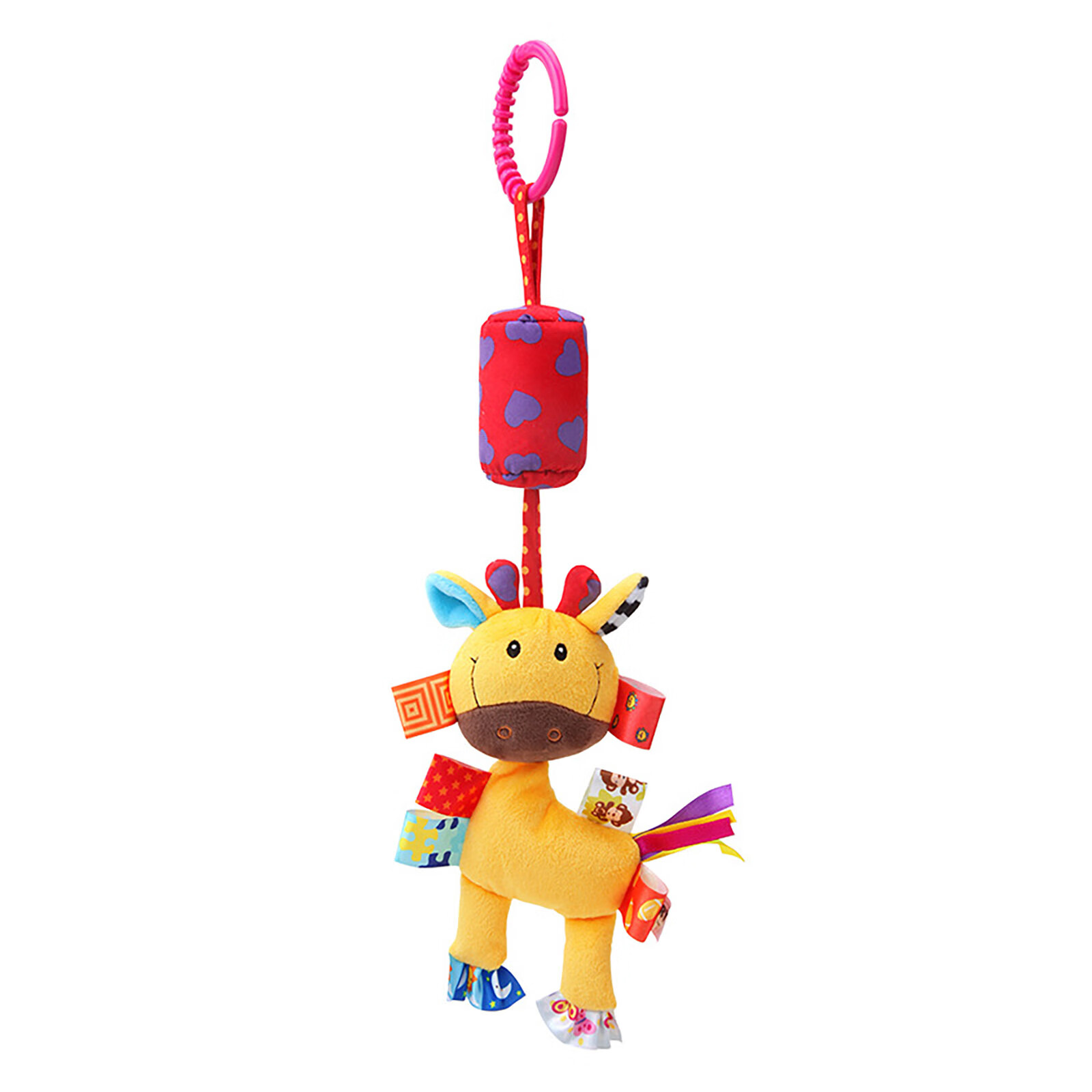 Bell Insert Baby Educational Plush Toys Baby Bed Hanging Toys Crib