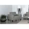 thumbnail image 2 of Rilynn Upholstered Track Arm Accent Chair Grey, 2 of 11