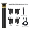 thumbnail image 2 of SHINON New Style USB Multi-Function Titanium Steel Ceramic Tool Bit Energy Saving Portable Electrical Hair Cutter, 2 of 7