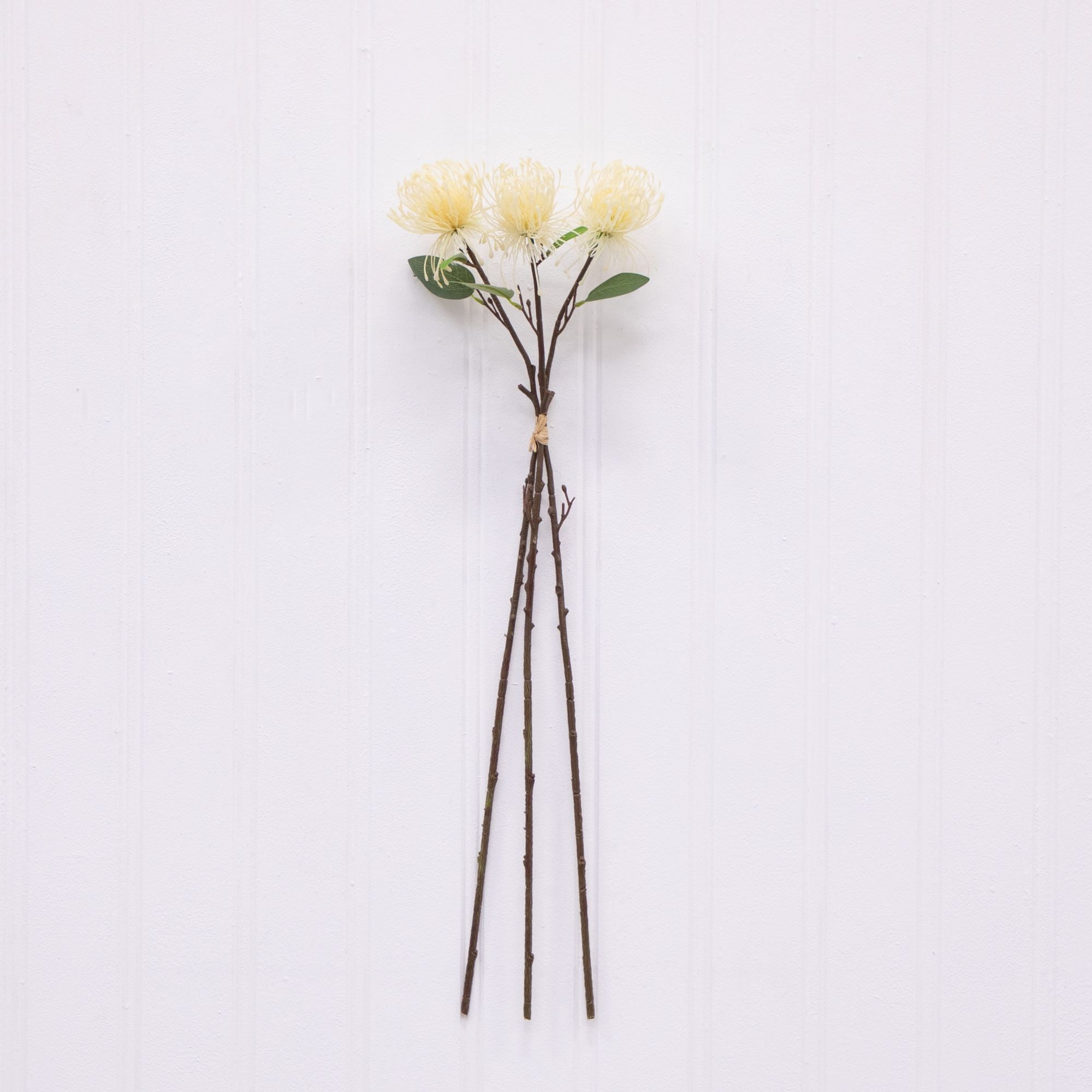 Better Homes & Gardens 29" Artificial Mixed Dried White Floral Stem Bundle, Set of 3