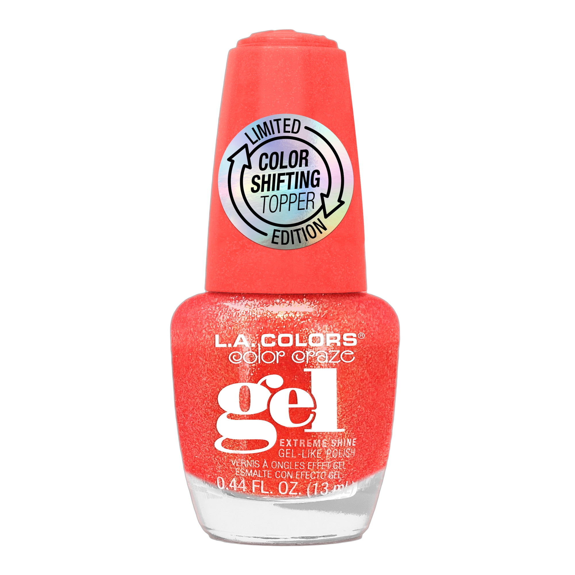 L.A. COLORS Color Shifting Nail Polish, Asteroid, 0.44 fl oz