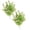 F1_2pc 13.39" Pink, variant on SMKE Faux Flower Spray,Fade-Resistant Outdoor Decor For Porch,Veranda,Patio,Wedding Artificial Bouquet,Artificial Flower Stem,Yellow 13.4-Inch Plastic Memorial Bouquet for Cemetery,Hanging Window Box