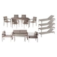 thumbnail image 2 of Pangea Home Karen Aluminum 15 Piece Patio Dining and Conversation Set, 2 of 9