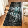 thumbnail image 3 of SAFAVIEH Classic Vintage Patricia Oriental Overdyed Area Rug, Navy/Teal, 8' x 10', 3 of 9