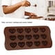 thumbnail image 4 of Silicone Chocolate Mold 15 Holes Heart Shape DIY Chocolate Making Mold Baking UtensilsRed, 4 of 4