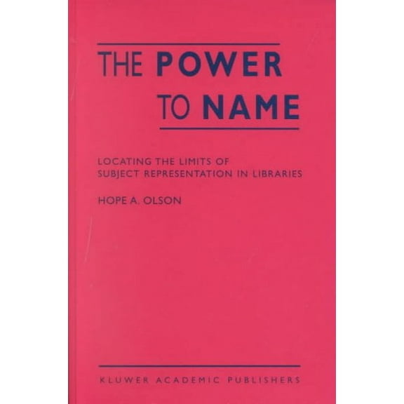 The Power to Name (Hardcover)