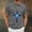 Gray, variant on COSFO Golf Polos Shirts for Men Short Sleeve Cross Waffle Graphic Tees Summer Pullover Collared Vintage Slim Fit Tops