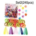 thumbnail image 4 of Conjunto De Accesorios Para El Cabello Para Niñas, Banda Elástica Colorida Para El Cabello, Horquilla Con Hebilla De Metal, Accesorios Para El Cabello 240/780 Uds. Advancent CE007442-02, 4 of 6