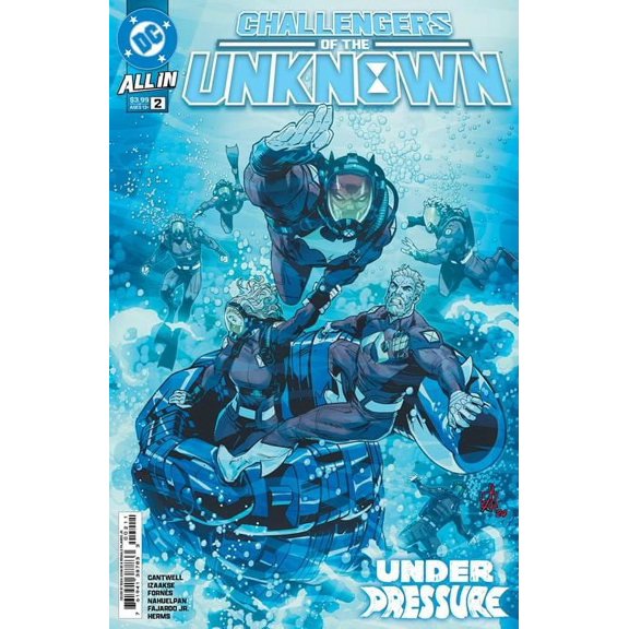 Collectible Challengers Of The Unknown #2 (Of 6) Cvr A Sean Izaakse DC Comics Comic Book 2025