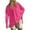 Pink, variant on CLOISE Sweatshirt for Women Solid Pullover Sweatshirts V Neck Long Sleeve Hoodies Shirts Pink With Thumb Holes Tees Fall Casual Preppy Clothes S