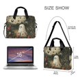 thumbnail image 3 of FORMRS 16" Laptop Bag Carrying Sleeve Case with Handle Travel Shoulder Briefcase, Ghost in Strawberry Fields, 3 of 8